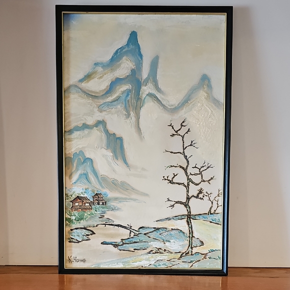 K. Hung Other - Vintage Oil Painting